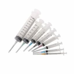 Medical Three Parts Syringe Luer Lock or Luer Slip Single for Use with CE