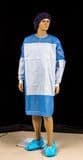 Disposable Reinforced Surgical Gown Isolation Gown Protective Clothing