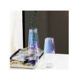 Wholesale Houseware Cheap Clear Elegant Cylinder Customized Glass Vase for Decoration