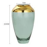 Design Home Decor Modern Large Cylinder Flower Clear Glass Vase