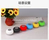 Mini Waterproof Bluetooth Speaker with Suction Cup Handsfree and Without TF Card