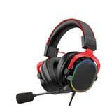 7 Colors PU Headphones Gaming with Detachable Mic