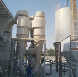 Space-Saving Plaster Powder Manufacturing Production Line