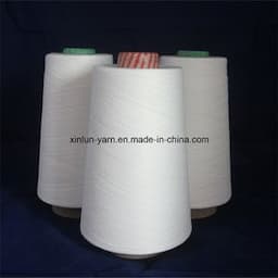 Nice Quality Tc Polyester Cotton Blended Yarn 65/35 Yarn for Knitting