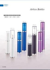 Airless Bottles (WDB15) for Cosmetic Packaging