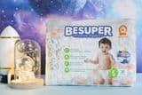 Factory Directly Sales High Reputation Disposable Soft Lovely Baby Diaper