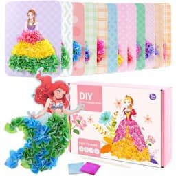 Wholesale Paper Craft Kit Poking Embroidery DIY Fabric Poking Art Creative Puncture Painting Kit for Kids