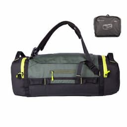 2021trend Design Custom Logo Spend The Night Tote Duffle Bag Foldable Polyester Travel Gym Bag Sports Bag with Shoe Compartment