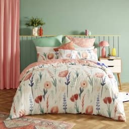 Factory Custom Wholesale 100% Polyester Soft Brushed Microfiber Colorful Flower Two Sides Printed Quilt Comforter Duvet Cover Set Home Bedding with Bed Sheet