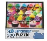 300PCS Lenticular Puzzles, 300PCS Jigsaw Puzzles for Children and Adult