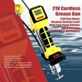 21V Power Grease Gun Hand Tool with Multi-Function LCD