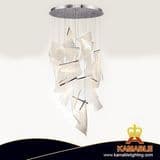 Fancy Hotel Decorative Modern LED Hanging Ceiling Chandelier Lighting (KAMD1818A-14)