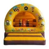 Children′s Amusement Park Inflatable Little Bee Bounce House Inflatable Trampoline Crazy Jump Bed
