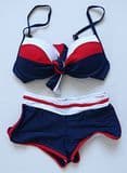 Sexy Swimsuit Split Gold Velvet Fabric Bikini New Stitching Ladies