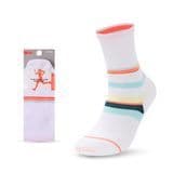 Wholesale Custom Logo High Quality Colorful Funny Crew Stripe Cotton Men Socks