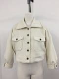 Wool Mix Padded Coat