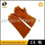 Cow Split Leather Welding Gloves Safety Working Gloves (WCBY02)