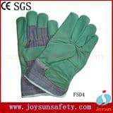 Industrial Safety Glove Furniture Leather Gloves (FSD4)