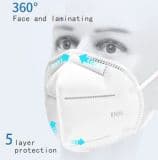 in Stock Face Mask for Sale Face Mask with Ties