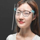 Wholesale Female Style Glass-Shaped Face Visor Customized Fashion Protection
