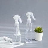Empty Clear Plastic Spray Bottle for Plants Garden Water Sprayer Leak-Proof Mist Empty Water Bottle for Cleaning Solution (Transparent)