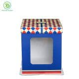 Wholesale Custom Printed Bulk Tall Cake Packing Box with Window