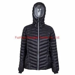 Customized OEM ODM Ladies Down Jacket Puffy Winter Apparel From Factory Wholesales