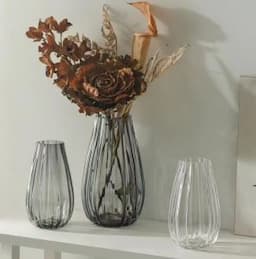 Glass Products -Handmade Glass Flower Vase for Home Decor Wholesales