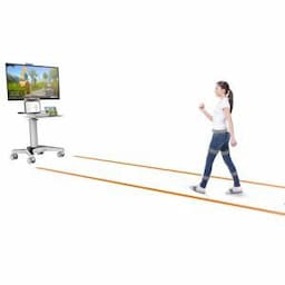 Gait Analysis Training Wireless Sensors Laptop Monitor Medical Equipment