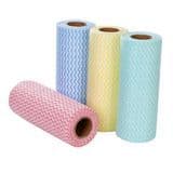 Nonwoven Fabric Wipe Cleaning Cloth Mop Wipes Dry and Wet Tissue Cleaning Wipe Disposable Towel