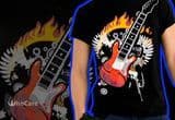 LED Guitar Flashing T-Shirt
