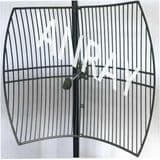 Parabolic Grid Antenna, Including All Mounted Accessories