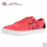 Couple Lover Canvas Shoes for Men and Women OEM ODM Black Red Sports Casual Shoes
