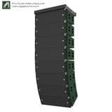 Dual 12-Inch Line Arrange Full Range Loudspeaker PRO Audio