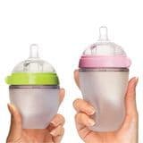 Natural Silicone Feeding Bottle Safer