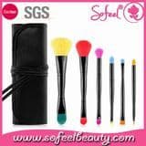 Sofeel Colorful Duo-End Cosmetic Brush Set Low Price
