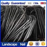 Used Material: Galvanized Landscape Nails