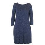 Womens Long Sleeve Casual Dress Short Women Basic Shift Knit Dress