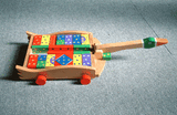 Wooden Toy - Block Car