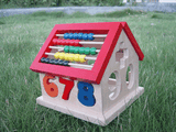 Wooden Toy - Block House