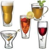Double Wall Drinking Glass