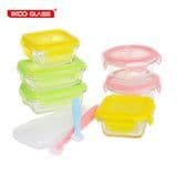 Eco-Friendly Mini Glass Lunch Container for Baby Food Storage Box