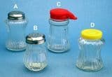 Glass Caster, Glass Cruet Set Spice Bottles