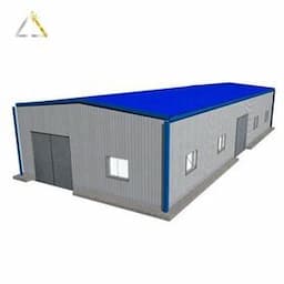 Verified Manufacturer 27.5x10.5x5 Light Construction Material Steel Structure Building Warehouse