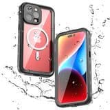 Shellbox Factory Wholesale IP68 Rating iPhone 15 Waterproof Phone Case for iPhone 15 Series with Built-in Screen Protector
