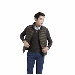 Best Price Men's Clothing Ultra Light Down Heated Vest Rechargeable Vest Sleeveless Waterproof