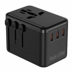 OULIYO 67W GAN global multi plug extension universal world international travel power adapter mobile accessories