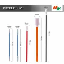 Detailing Cleaning Lint Free Cleanroom Polyester Fiber Detailing Cleaning Swab