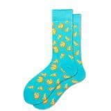 Custom Logo Colorful Happy Funny Socks for Men