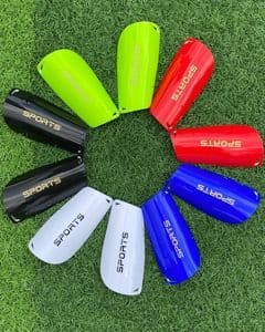 2024 New Arrival Sports Safety Plastic+EVA Material Flexible Football Shin Guard Pads